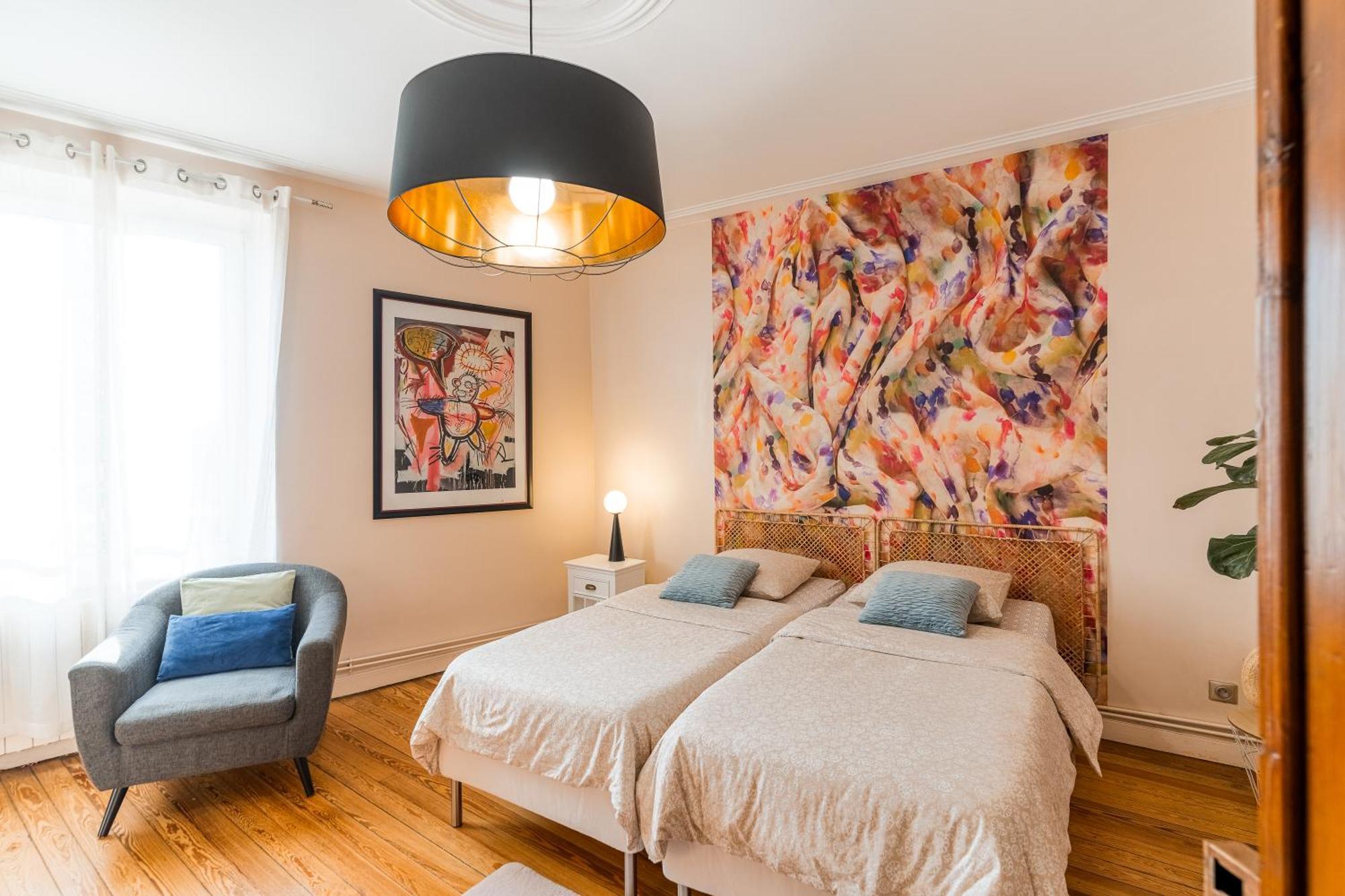 Le Maginot - Superbe Appartement De 75M2 - Deux Chambres - 4 Lits Simple -Position Centrale Centre Ville, Pompidou, Nouvelle Ville - 2 A 4 Personnes Мец Экстерьер фото